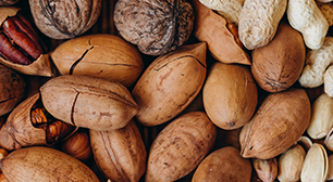 selection of nuts